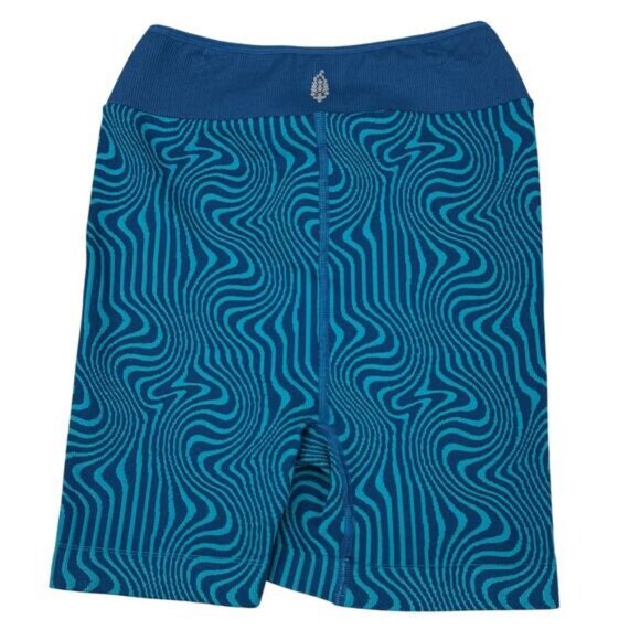 Free People Free Throw Jacquard Biker Shorts Size Small - Picture 4 of 5